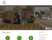 Tablet Screenshot of piecefull.com
